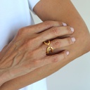 Anillo doble Lava
