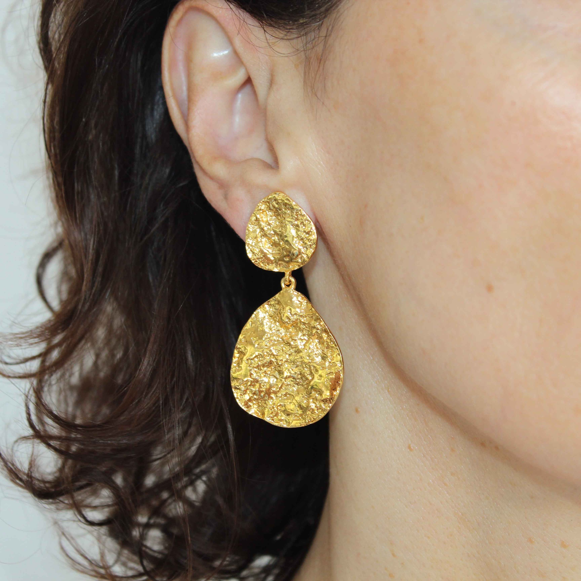 Pendientes dobles Lava