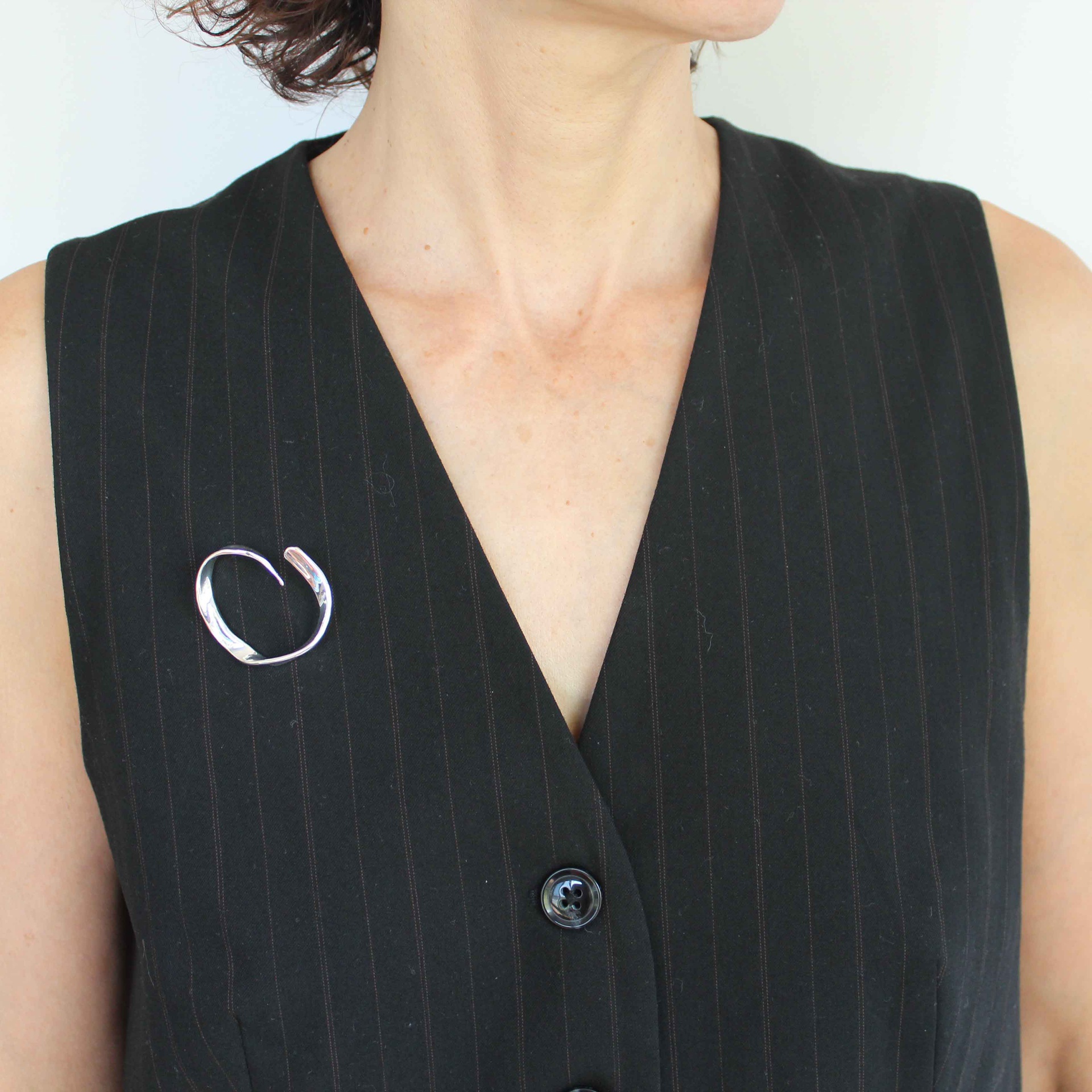 Broche plata Sabina
