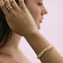 Pulsera oro Lava