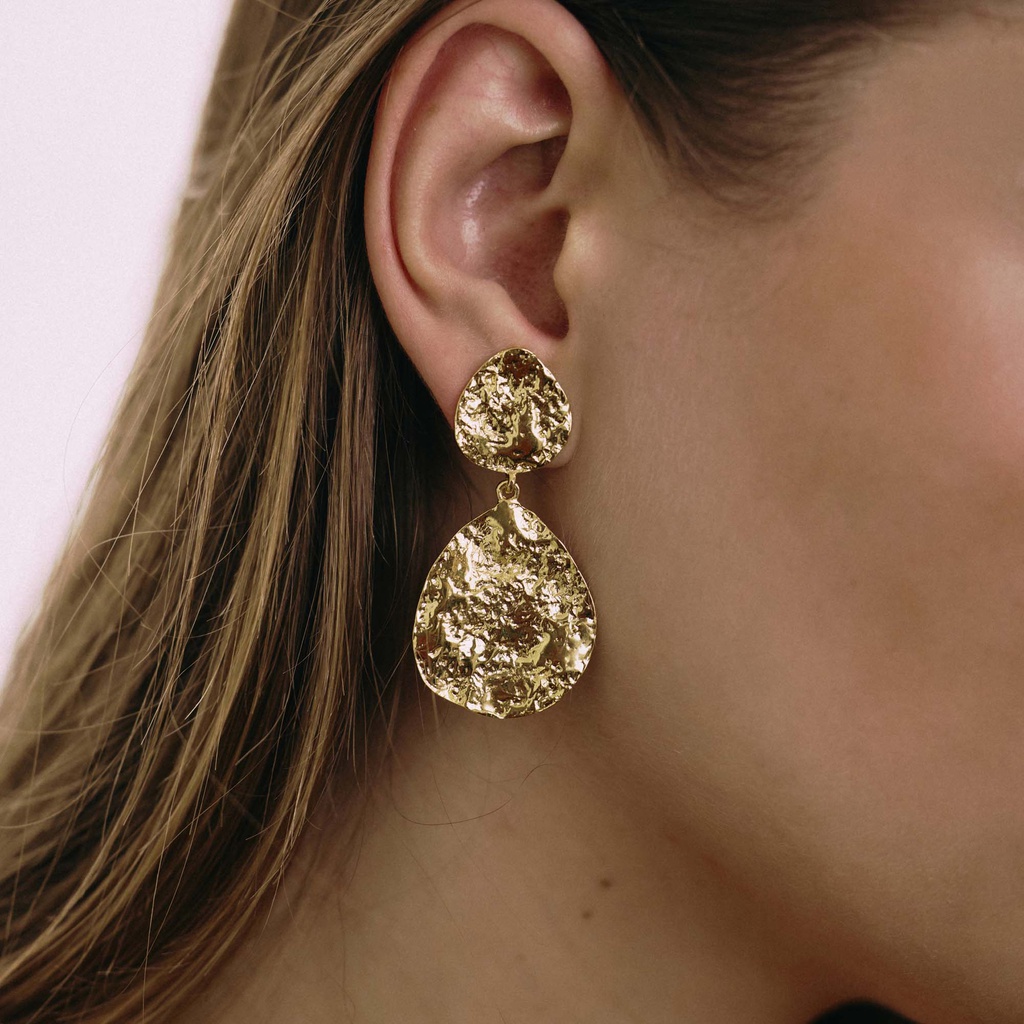 Pendientes dobles Lava