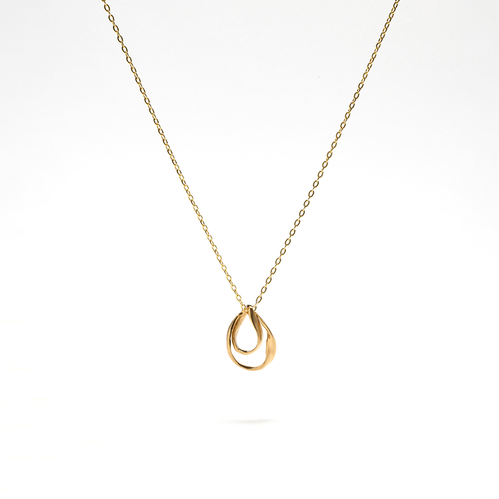 Sabina mini gold necklace