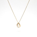 Sabina mini gold necklace