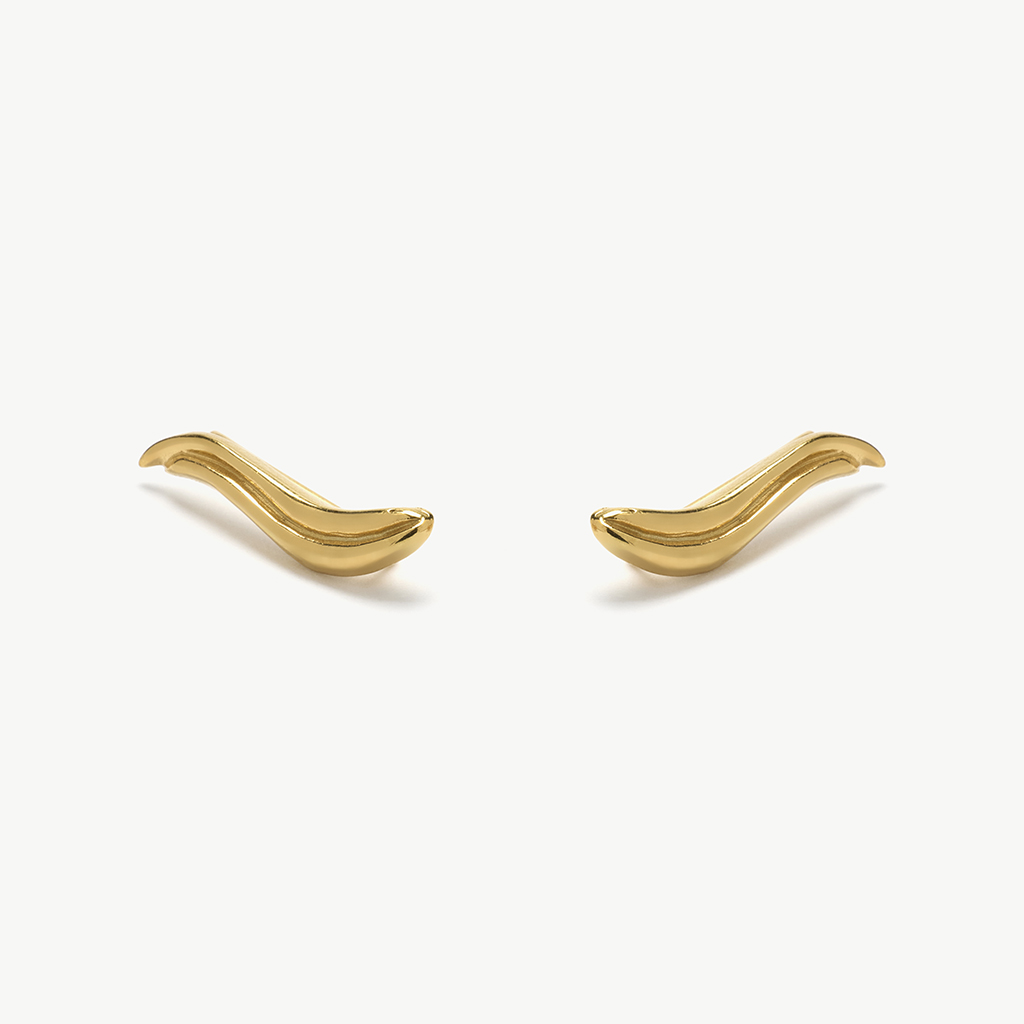 Rio gold ear climbers