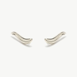 Pendientes ascendentes plata Rio