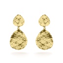 Lava double drop earrings