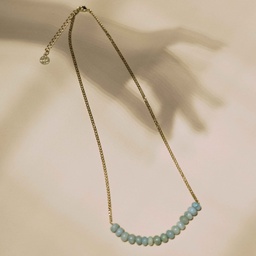 Collar ópalo verde