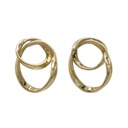 Sabina gold front hoop