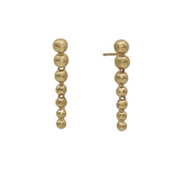 Pendientes Eclipse largos oro
